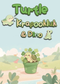 Turtle Kapukluk and dino B04