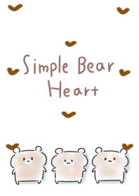 Simple Bear Heart.