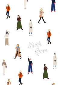 Fall - winter fashion Coordinating mush