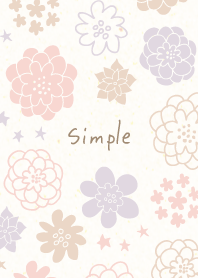 Northern Europe Flower and star13 Japan