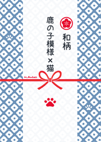 JAPANESE PATTERNS 4 [Kanoko and Cat]