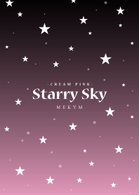 - Starry Sky Cream Pink -