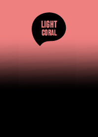 Black & LightCoral Theme V7 (JP)