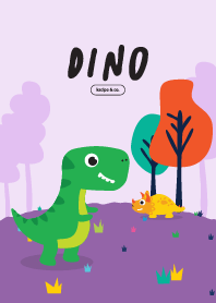 Cute Dino Park Meditation Ver
