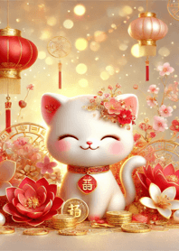 Wealth and Fortune (Lucky Cat) 015!