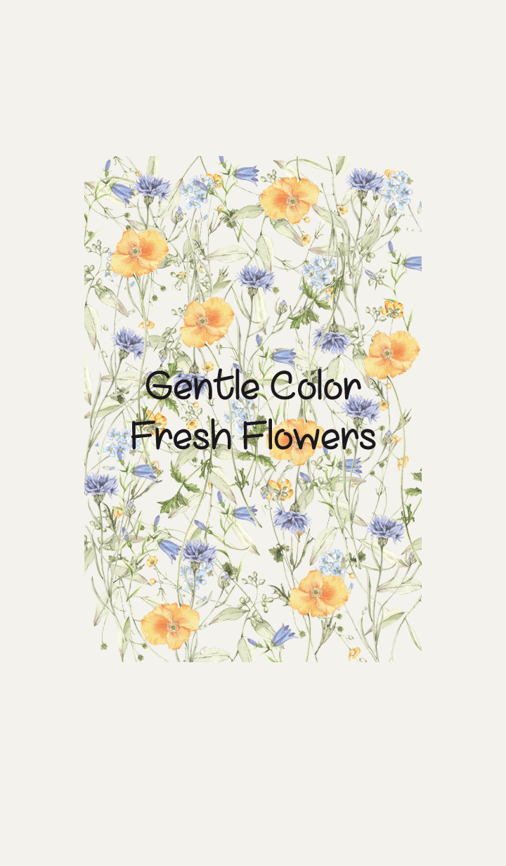 gentle color fresh flowers 2
