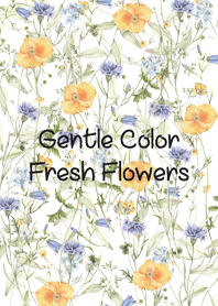 gentle color fresh flowers 2
