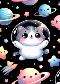 Cute cat galaxy no.44
