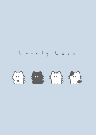 แมวน้อย / pale blue