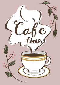 simple cafe time theme