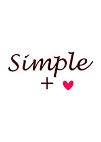 Simple plus mini heart