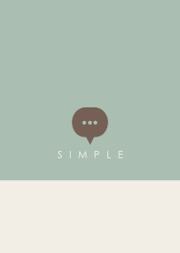 SIMPLE(beige green)V.1563