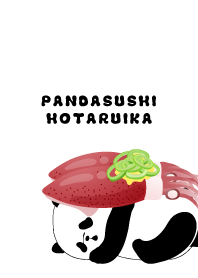 Panda sushi Firefly squid.