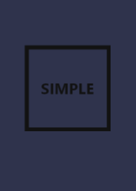 simple sikaku(JP)navyblack