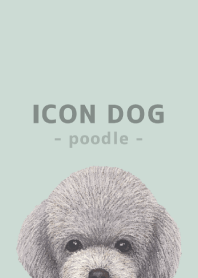 ICON DOG - トイプードル - PASTEL GR/02