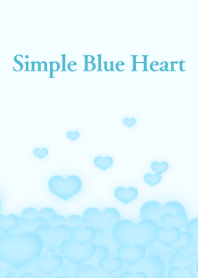 Simple Blue Heart