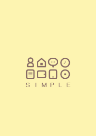 シンプル(yellow)V.662