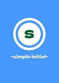simple initial-S- THEME 95