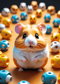 Banyak sekali hamster! 4