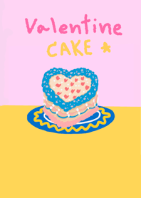Valentine cakes