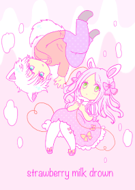 strawberry milk drown