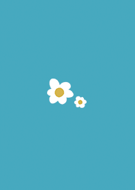 Blue : White Flower