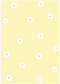 flowers bloom (yellowbeige)