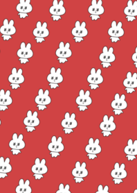 many rabbits (red deige)