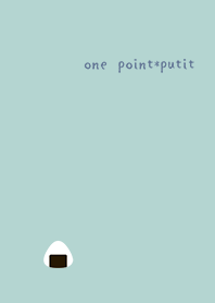 one point*putit rice-ball