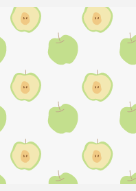 Winter Green Apple2 on white