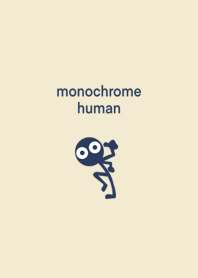 PPWP * Monochrome Human <Navy> (d012)