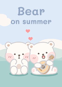 Ice Bear on summer!