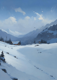 Various forms of winter snow CB3Ad3