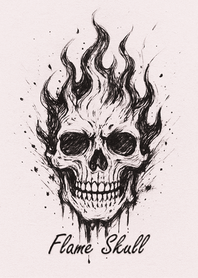 Skull x Flame | Ink Gothic#3