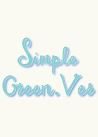 Ultimate simple theme Ver.Green