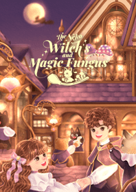 แมวดำผู้ใช้เวทมนต์ - โทนสีม่วงมืด