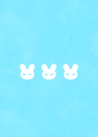 sleeping rabbit.(white3-06)