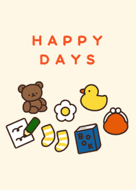 Happy days / warm color