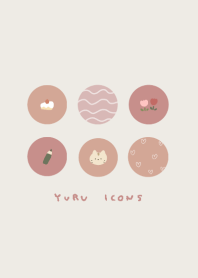 YURU ICONS/red