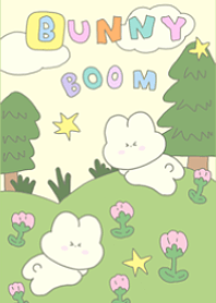 BunnyBoom in the garden Revised Version