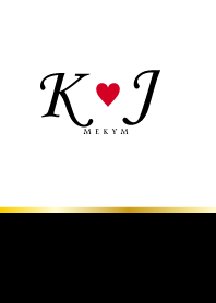 LOVE INITIAL - K&J 2