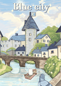 วิวเมืองสีฟ้า