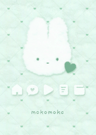 もこもこ & うさぎ ♥ ダイヤグリッド F-17