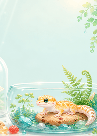 Citrine Gecko Berry Cookie Fern
