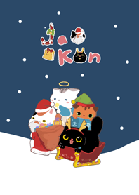 Jaokon The cat Christmas