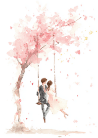 在花影裡輕輕靠近你