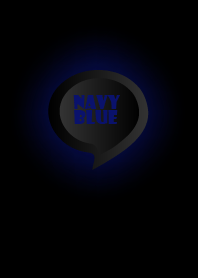 Navy Blue Button In Black V.4