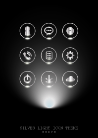 SILVER LIGHT ICON THEME