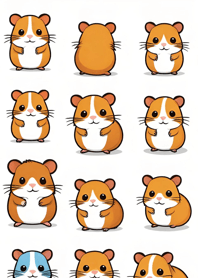 Banyak sekali hamster! 155