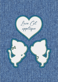 Love Cat Applique 51